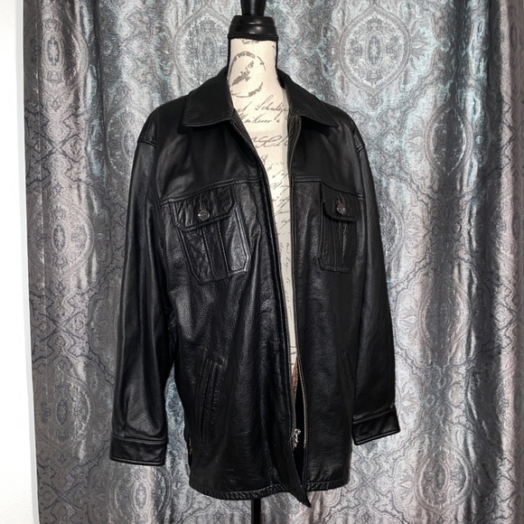 Men’s M. Julian Wilson’s Leather Jacket - Picture 2 of 8